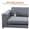 DIYEAH 2 Sets Sofa Headrest Hinges Iron Adjustable Multiposition view 3