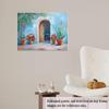 Mexican Archway Painting Print Hispanic Wall Art for Cultural Home Decor or Kitchen Retro Style Travel Wall Poster Latin Exhibition Artwork-20x30Inch Ready to Hang(Unframed) view 4