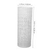 SOLUSTRE Cast Iron Round Umbrella Holder Deep Water Retention Elegant Umbrella Bucket for Entryway and Use Stylish Rain Storage view 2