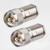MOOKEERF 6 Pack PL259 Coax Connectors 50 Ohm PL-259 UHF Male Clamp Connector for LMR400 KMR400 RG8 RG8U RG213 Coaxial Cable view 4
