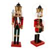 ULTECHNOVO Lovely Wood Desktop Nutcracker Xmas Christmas Cabinet Display view 4