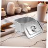 HEALSOPTHY Compact Kitchen Compost Bin with Sealed Lid Stainless Steel Indoor Compost Container for Food Waste Space-Saving Design Height for Countertop Use view 4