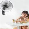 ZOCWJK Wall Fan,16 Inch/18 Inch,3 Speed Settings Quiet Operation Wall Mounted Fan,Adjustable Angle,Timer & Remote Control Air Cool Fan for Living Room M(16inch view 4