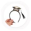 BESTYASH 2pcs Graduation Hat and Sash Set Tassel Doctoral Cap Headband for Graduation Decorations Party Favors and Memorable Celebrations view 4