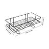 Happyyami Bathroom Rack Organizer Over Toilet Shelf Storage Shelf No Drilling Design view 3