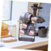 Cabilock Iron Mug Mounted Cup Holder for Kitchen Office Elegant Storage Organizer for Tea Coffee Cups Iron Construction Space Saving Design view 4