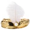 HEALSOPTHY Gold Arabian Style Hat Prop for Carnival Party Headwear Xmas view 1