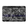 AHUNARLOP American Flag Pledge of Allegiance Indoor Doormat 24" x 16" - Non-Slip Entrance Rug for Bathroom, Kitchen, Front Door - Absorbent Waterproof Bath Mats for Indoor Use (Black) view 1