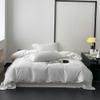 UJNHGQ 4Pcs Double Queen Solid Plain 600TC Cotton Soft King Size with Duvet Cover,Flat/Fitted Bedsheet 2 Pillowcases,12,Family 7Pcs view 1