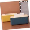 LIFKOME Holding Paper Towel Holder Rectangle Tissue Box Cover Storage Yellow Napkin Storage for Household Hotel view 2