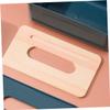 LIFKOME Holding Paper Towel Holder Rectangle Tissue Box Cover Storage Yellow Napkin Storage for Household Hotel view 3
