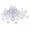 PRETYZOOM 50pcs Acrylic Fake Ice Cubes 25mm Square Shape for Display Trays Wedding Decor view 1