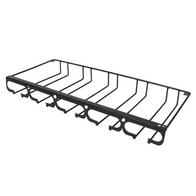 IMIKEYA Iron Craft Wine Hanger Goblet Holder Frame Elegant Display Shelf for Home Kitchen Bar Design