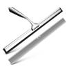 NOLITOY 1set Shower Squeegee with Replacement Strip and Wall Mounted Adhesive Hook for Cleaning Shower Doors Tiles and Car for Streak Finish view 1