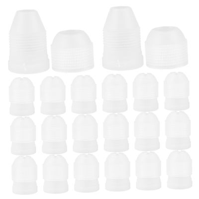 ABOOFAN Diy Cake Decorating Tools 20pcs Reusable Piping Couplers Easy Clip-on Design