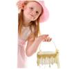 Elegant Heart Flower Girl Basket with Lace and Bowknot view 4