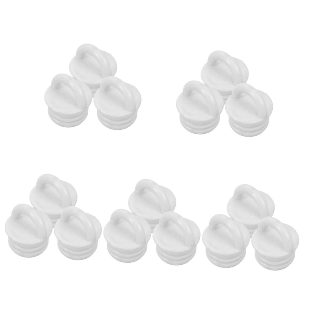 PACKOVE 15pcs Leakproof Rubber Stopper for Mop Buckets Water Sealing for Sinks and Drains Easy to Install and Versatile Use