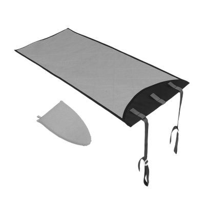 HIAKDOFT 1set Portable Ironing Mat Adjustable Strap Door Hanging Ironing Pad for Home and Travel Includes Handheld Precision and Wrinkle Clothes