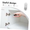 TEHAUX 6 Set Iron Bed Rail Connecting Fitting for Closet Doors view 3