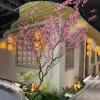 Handmade Artificial Cherry Blossom Tree, Fake Silk Flower Wishing Tree for Office Bedroom Living Party Wedding Decor 3x3m/9.8x9.8FT view 4