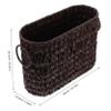 Cabilock Woven Basket Handles for Organizing Magazines Newspapers and Sundries Versatile Desktop Storage for Living Room and Bathroom Decor view 2