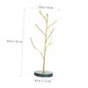 BESPORTBLE 1pc Hanging Jewelry Organizer Stand Marble Tree Shape for Necklace Bracelet Display view 2