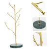 BESPORTBLE 1pc Hanging Jewelry Organizer Stand Marble Tree Shape for Necklace Bracelet Display view 4