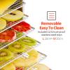 800W Stainless Steel Dehydrator Dryer, Food Dehydrator, Commercial Jerky Dehydrator with Adjustable Timer and Temperature Control for Fruits, Vegetables, Meat, Herbs,18Layer view 3