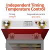 800W Stainless Steel Dehydrator Dryer, Food Dehydrator, Commercial Jerky Dehydrator with Adjustable Timer and Temperature Control for Fruits, Vegetables, Meat, Herbs,18Layer view 4