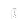 50 Piece Stainless Steel Spiral Nails for Sofa Slipcovers view 2