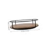 Rotary Seasoning Jar Rack Wooden Condiment Pot Rack view 2