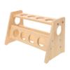 LIFKOME Wooden Spice Rack 2 Tier Storage Shelf for Countertop view 1