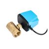 RYEAZIQI 1/2" 3/4" 1" 1-1/4" 1-1/2" 2" Brass Electric Ball Valve 2-Wire 2-Way Normally Closed Normally Open 220V Switch Valve Water(1/2",24VDC_Normally Closed) view 2