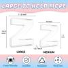 13.8" Extra Large Acrylic Letter Charcuterie Board Box, Reusable Fillable Letter Cake Candy Dish Display Serving Tray for Birthday Anniversary Party Decoration (Z) view 2