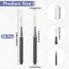 CREATCABIN 30Pcs Shower Head Cleaning Brush Small Hole Shower Head Cleaner Tool Multifunctional Showerhead Cleaning Brushes Picks Set for Household Bathroom Nozzle Unclogger Kit Prussian Blue 2.3 Inch view 2
