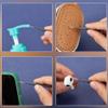 CREATCABIN 30Pcs Shower Head Cleaning Brush Small Hole Shower Head Cleaner Tool Multifunctional Showerhead Cleaning Brushes Picks Set for Household Bathroom Nozzle Unclogger Kit Prussian Blue 2.3 Inch view 4
