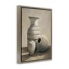 Stupell Industries Traditional Vessels Still Life Brown Framed Floater Canvas Wall Art, design by Andr Mazo, 25 x 31 view 3