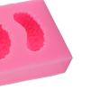4 Cavity Tangerine Slice Silicone Candy Pattern, Temperature Safe, Easy to Use, Practical, Suitable for Birthdays and Special Occasion, For Making Gummies, Chocolates, Jellies view 3