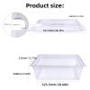 WELKOR 26 QT Sous Vide Container with Lid,Sous Vide Cookers Compatible with Anova, Joule, Nano, Wancle, Instapot,Perfect for Chicken, Beef,Parties and Professionals (26 qt without rack) view 2