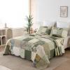 YAYIDAY Quilts Queen Size Patchwork Bedspread Set view 2