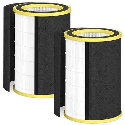 VALZONE 2-Pack FLT5100 Replacement Filter O, Compatible with G-Guardian AC5109W, AC5109, AC3200, AC3250 Purifiers, Part # FLT5100, FLT5100PTPC