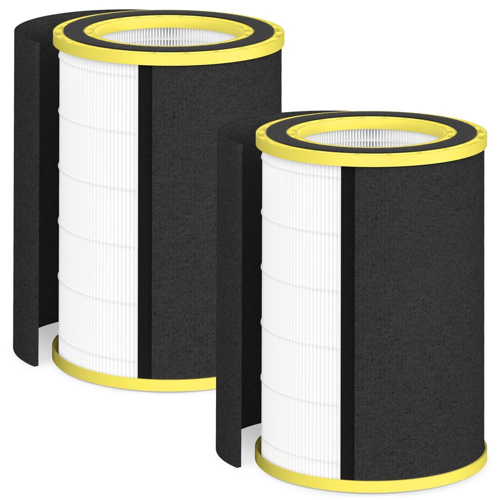 VALZONE 2-Pack FLT5100 Replacement Filter O, Compatible with G-Guardian AC5109W, AC5109, AC3200, AC3250 Purifiers, Part # FLT5100, FLT5100PTPC