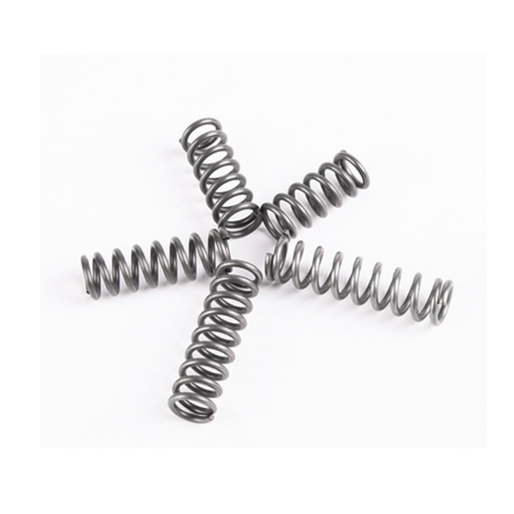 JRDCUCOJ Springs Metal Springs 100pcs Pen Sping Mini Spring OD 0.16", 0.2", 0.24", Metal Tiny Spring Long 0.39"-1.18", Compression Springs for Shop and Home Repairment(0.3mm*4mm*30mm)