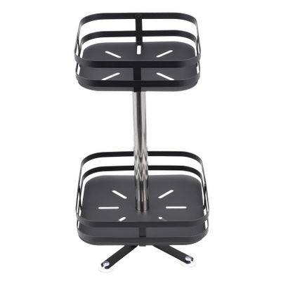 LIFKOME Double Spice Bottle Rack Kitchen Organizing Rack Sturdy Storage for Seasoning