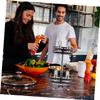 LIFKOME Double Spice Bottle Rack Kitchen Organizing Rack Sturdy Storage for Seasoning view 4