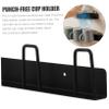 BEBEMOKO Cup Organizer Dispenser Wall Mounted Cup Holder Station Organizer Mugs Drying Rack Material view 4