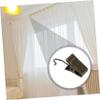 25pcs Shower Curtain Hooks with Clips Iron Bathroom Hanging view 4