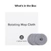 roborock 4 Pack Microfiber Mop Cloths for Qrevo S Pro/QV 35A/QV 35S/QR 598/QR 798/QR T78/Qrevo L/QV 798/QX Revo Plus/QR5980/QR7980/QR7985 Robot Vacuum Cleaner, Mop Pad Replacement Accessories view 4