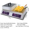 Commercial Souffle Machine, Cupcake Maker Stainless Steel Nonstick Fluffy Pancakes Muffin Machine for Restaurants, Bakeries, Dessert Shops, Temperature Range: 0-260,DoubleHead view 3