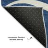 Addison Rugs Mayfield AMF999 Navy 2'3" x 7'6" Runner Rug view 4